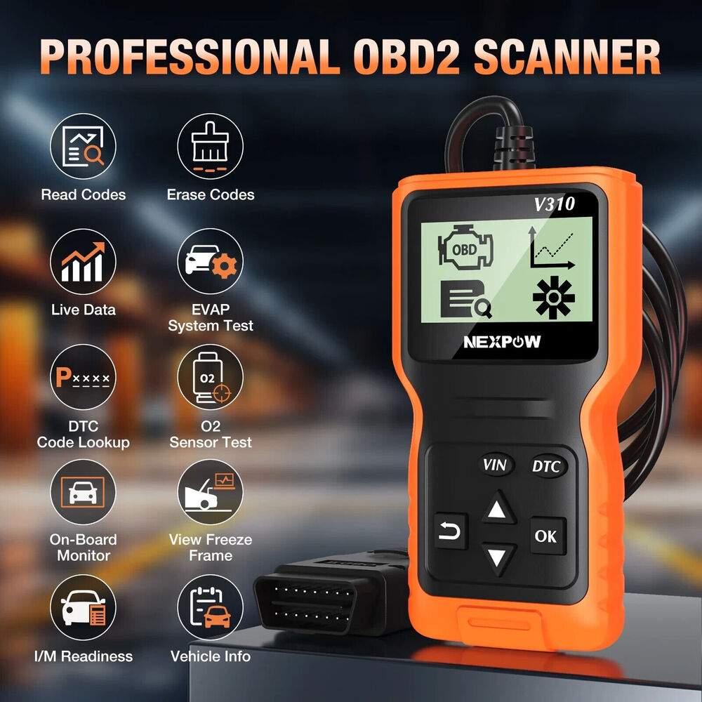 🔥Nexpow Car OBD2 Scanner Code Reader Check Engine Code Readers I/M Reading 💥 - Picture 4 of 7